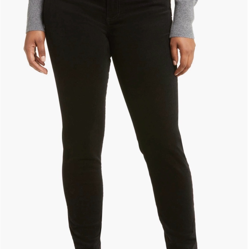 Kut from the Kloth Black Skinny Corduroy Pants
